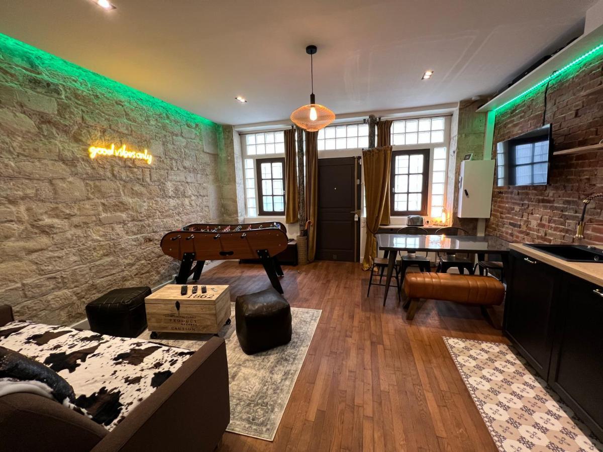 Good Vibes Luxurious Loft In Paris 11Th, With Ac & Table Football المظهر الخارجي الصورة